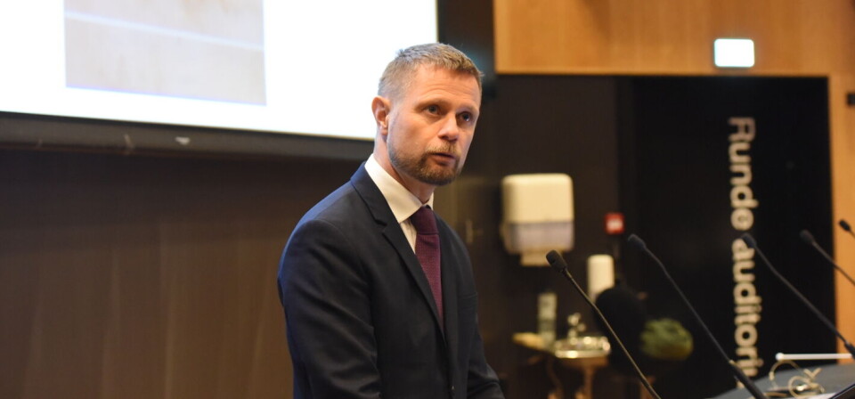 ETTERLENGTET STRATEGI: – Pasientens perspektiv er grunnleggende i hele strategien. Jeg håper dette blir den beste julegaven dette året, sa helseminister Bent Høie da han la frem strategien 12. desember. Foto: Per Corneliussen