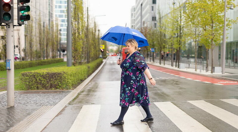 VALGLØFTER: Statsminister Erna Solberg og Høyre har ambisjoner om kortere ventetider i helsevesenet. Foto: Hans Kristian Thorbjørnsen VALGLØFTER: Statsminister Erna Solberg og Høyre har ambisjoner om kortere ventetider i helsevesenet. Foto: Hans Kristian Thorbjørnsen