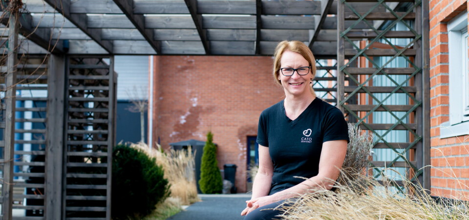 NY LEDER: Siri Skumlien overtar som ny generalsekretær i Legeforeningen. I dag jobber hun som overlege ved Cato-senteret i Son. Foto: Vidar Sandnes