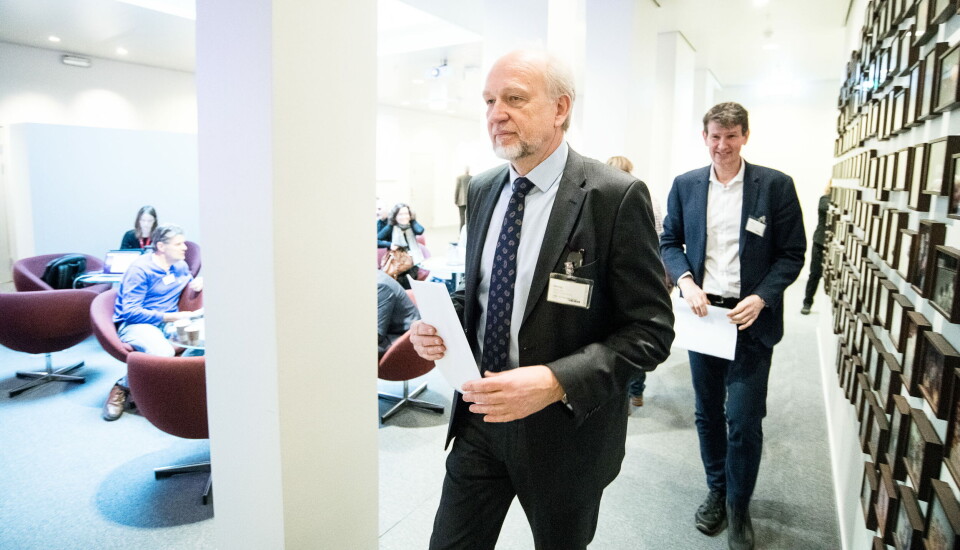 OUS-direktør Bjørn Erikstein stiller til høring i Helse- og omsorgskomiteen tirsdag. Foto: Vidar Sandnes OUS-direktør Bjørn Erikstein stiller til høring i Helse- og omsorgskomiteen tirsdag. Foto: Vidar Sandnes