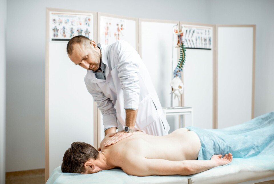 BEHANDLINGER: Rapporten viser at fysioterapeuter står for flest behandlinger. Sett mot antall behandlere er det derimot manuellterapeuter som behandler flest pasienter. Foto: Getty Images Foto: BEHANDLINGER: Rapporten viser at fysioterapeuter står for flest behandlinger. Sett mot antall behandlere er det derimot manuellterapeuter som behandler flest pasienter. Foto: Getty Images Foto: