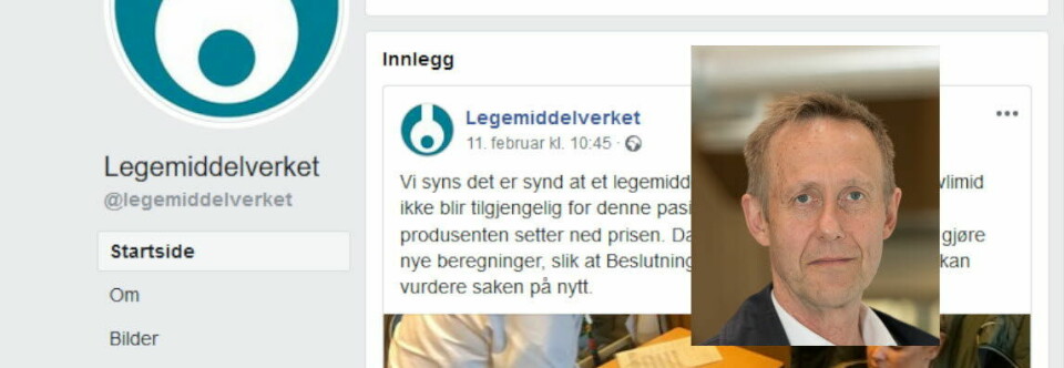 Audun Hågå, SLV-direktør, sier han mener det er riktig av dem å dele sine synspunkter i sosiale medier.  Foto: