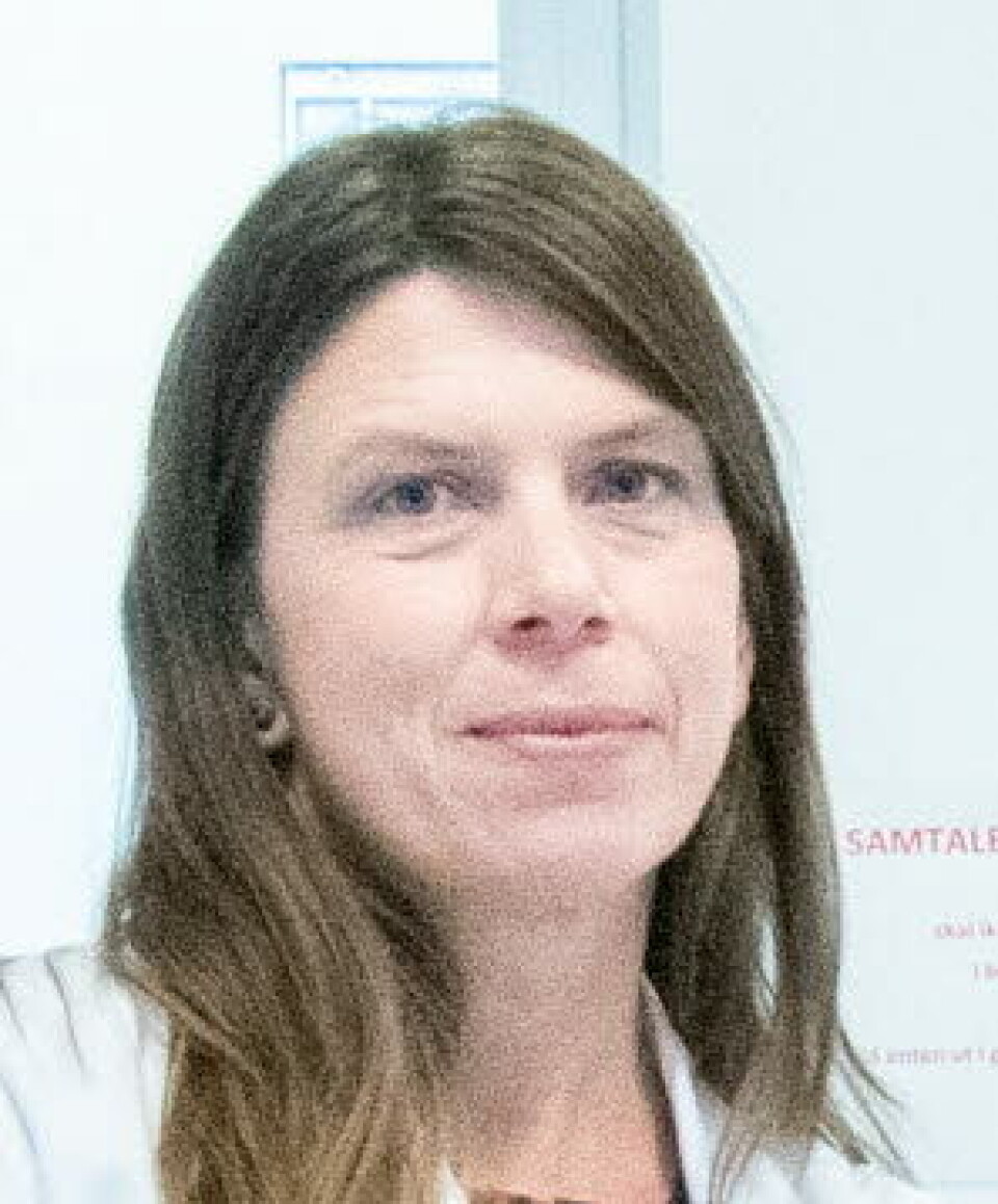 OUS: Gro Owren Nygaard forteller at de aller fleste pasientene ved OUS rekrutteres til NOR-MS. Foto: Vidar Sandnes