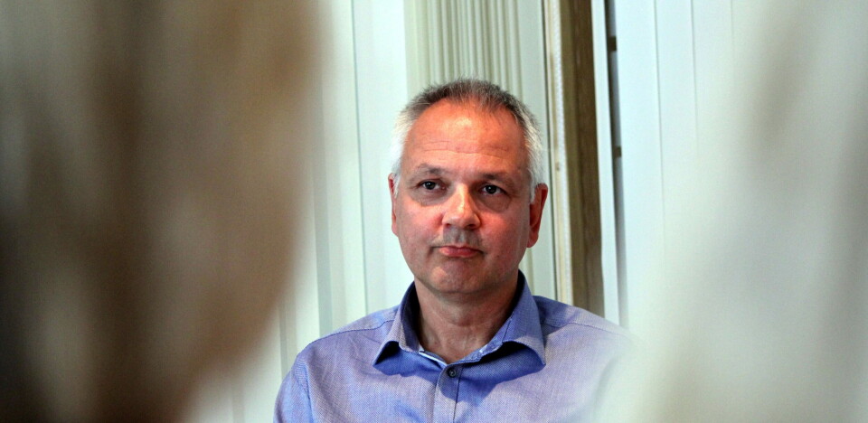 PRESENTERTE SCENARIO: Overlege Preben Aavitsland ved Folkehelseinstituttet presenterte mandag et scenario for utviklingen av smitte av covid-19-viruset i Norge. Foto: Øyvind Bosnes Engen PRESENTERTE SCENARIO: Overlege Preben Aavitsland ved Folkehelseinstituttet presenterte mandag et scenario for utviklingen av smitte av covid-19-viruset i Norge. Foto: Øyvind Bosnes Engen