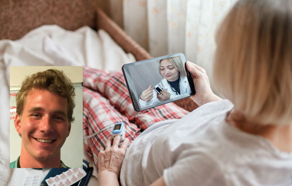 DIGITAL HJEMMEOPPFØLGING: – Vi synes det er positivt at HOD nå ønsker å se på mulige teknologiske løsninger for å avlaste situasjonen. Vi ser riktignok ikke behovet for en pilot, vi står klare med en løsning som er brukt såpass bredt og i stor skala at vi vet det fungerer, sier Ole-Christian Normann, strategisjef i Dignio. Illustrasjonsbilde: Getty Images, Innlimt bilde: privat Foto: DIGITAL HJEMMEOPPFØLGING: – Vi synes det er positivt at HOD nå ønsker å se på mulige teknologiske løsninger for å avlaste situasjonen. Vi ser riktignok ikke behovet for en pilot, vi står klare med en løsning som er brukt såpass bredt og i stor skala at vi vet det fungerer, sier Ole-Christian Normann, strategisjef i Dignio. Illustrasjonsbilde: Getty Images, Innlimt bilde: privat Foto: