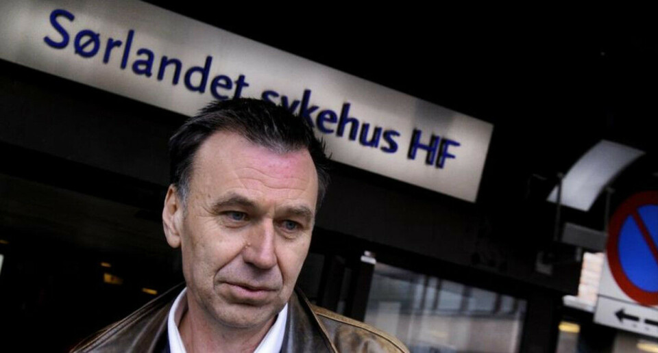 VIL SAKSØKE: Sykehusdirektør Jan-Roger Olsen fikk sparken fra Sørlandet sykehus HF etter uenighet om sluttavtale. Nå varsler han søksmål. Foto: Erik Holand
