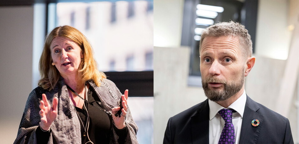 JA ELLER NEI? Verken helseminister Bent Høie eller e-helsedirektør Christine Bergland kan gi noe svar på om de har fulgt reglene som gjelder for beslutningen om å unnlate å sende Akson-prosjektet til offentlig høring. Foto: JA ELLER NEI? Verken helseminister Bent Høie eller e-helsedirektør Christine Bergland kan gi noe svar på om de har fulgt reglene som gjelder for beslutningen om å unnlate å sende Akson-prosjektet til offentlig høring. Foto: