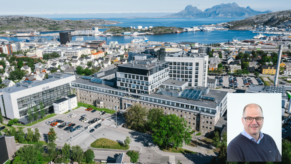 FORSKJELLSBEHANDLET: – Vi mener det er en urimelig forskjell som betyr at Nordlandssykehuset har vært nødt til å ta en større del av regningen enn andre foretak i andre prosjekter, sier Odd Roger Enoksen. Foto/innlimt foto: Nordlandssykehuset HF Foto: