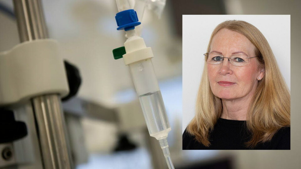 MÅ HA BESKYTTELSE: Folkehelseinstituttet ved Nina Sorknes (på bildet) anbefaler bruk av åndedrettsvern i situasjoner hvor helsepersonell er spesielt eksponert. Foto: Arkivfoto/Folkehelseinstituttet/Lasse Moe MÅ HA BESKYTTELSE: Folkehelseinstituttet ved Nina Sorknes (på bildet) anbefaler bruk av åndedrettsvern i situasjoner hvor helsepersonell er spesielt eksponert. Foto: Arkivfoto/Folkehelseinstituttet/Lasse Moe