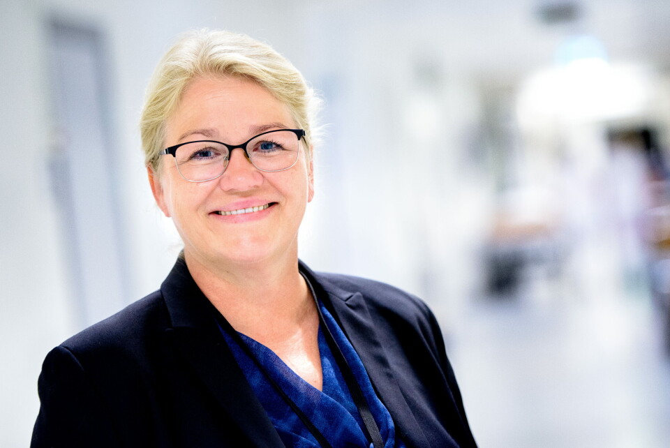 NY-LEDER: Inger Cathrine Bryne tar over som leder for Beslutningsforum og leder sitt første møte i Beslutningsforum mandag. Foto: Svein Lunde, Helse Stavanger Foto: