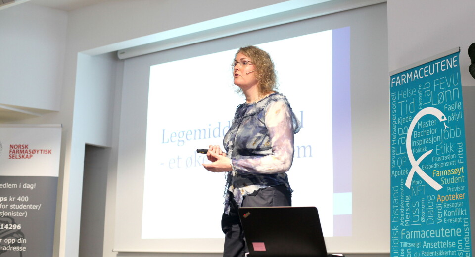 PERMANENT TILBUD: Apotekforeningen mener det er på tide at Medisinstart blir et permanent, offentlig finansiert tilbud, etter tre år med prøvedrift, uttaler fagdirektør Hanne Andresen. Foto: Lars Brock Nilsen PERMANENT TILBUD: Apotekforeningen mener det er på tide at Medisinstart blir et permanent, offentlig finansiert tilbud, etter tre år med prøvedrift, uttaler fagdirektør Hanne Andresen. Foto: Lars Brock Nilsen