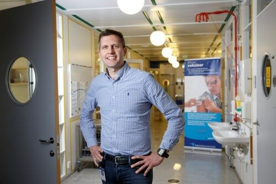 BEKYMRET: - Medlemmene er bekymret for at de ikke får levert forskning og helseanalyser på høyt nok nivå, sier Legeforeningens hovedtillitsvalgte ved FHI, Øystein Riise.
Foto: Privat