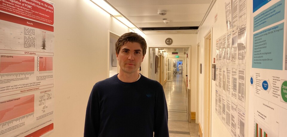 MÅ FØLGES OPP: Lege og doktorgradsstipendiat Anders Haugen mener funnene i studien viser at det er viktig at potensielle donorer informeres om mulig risiko og at donorer følges opp over lengre tid etter donasjon.
Foto: Julie Kalveland MÅ FØLGES OPP: Lege og doktorgradsstipendiat Anders Haugen mener funnene i studien viser at det er viktig at potensielle donorer informeres om mulig risiko og at donorer følges opp over lengre tid etter donasjon.
Foto: Julie Kalveland