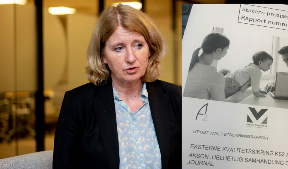 Direktoratet for e-helse og direktør Christine Berglands arbeid med den kommunale journalprosjektet Akson får kritikk. Foto: Direktoratet for e-helse og direktør Christine Berglands arbeid med den kommunale journalprosjektet Akson får kritikk. Foto: