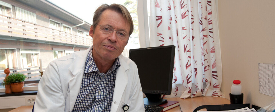 EN RIDDER: - Han gir nødvendig motstand og rikelig medvind. En utrettelig ridder for allmennmedisin, heter det fra Legforeningens president Marit Hermansen om prisvinner Morten Laudal. Arkivfoto. Foto: