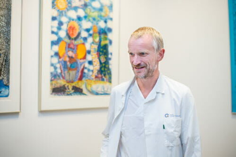 Solheim er positiv til planene om et eget barne- og ungdomssykehus. – Det ligger an til å bli et fantastisk bra barne- og ungdomssykehus, fastslår han. Solheim er positiv til planene om et eget barne- og ungdomssykehus. – Det ligger an til å bli et fantastisk bra barne- og ungdomssykehus, fastslår han.