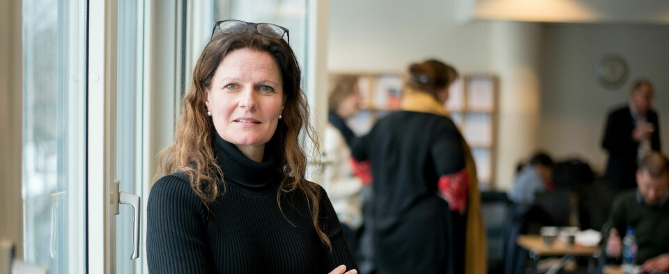 IKKE FORNØYD: Administrerende direktør Cathrine Lofthus i Helse Sør-Øst RHF er ikke fornøyd med at det i gjennomsnitt har blitt to dager lengre ventetid for utredning og behandling i helseregionen i 2018 enn i 2017.  Foto: Vidar Sandnes