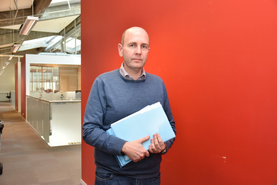 OPPFØLGING: Rune Aavik Pedersen har forsket på hjerneslagpasienter og hva slags oppfølging de har fått av fastlegen sin. Foto: Lisbeth Nilsen / AMFF