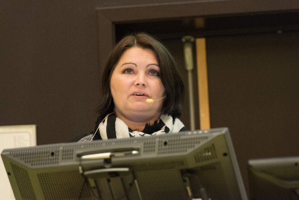 Gun Peggy Knudsen, områdedirektør for helsedata og digitalisering i Folkehelseinstituttet. Foto: Per Corneliussen Gun Peggy Knudsen, områdedirektør for helsedata og digitalisering i Folkehelseinstituttet. Foto: Per Corneliussen