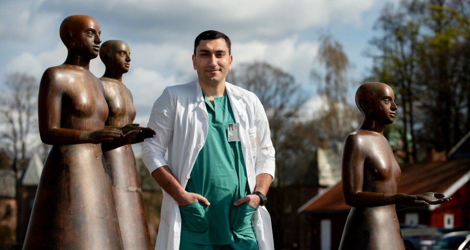 VIKTIG FORSKNING: Forsker Davit L. Aghayan ved Universitetet i Oslo ble nylig hedret for sin doktorgrad. Foto: Vidar Sandnes VIKTIG FORSKNING: Forsker Davit L. Aghayan ved Universitetet i Oslo ble nylig hedret for sin doktorgrad. Foto: Vidar Sandnes