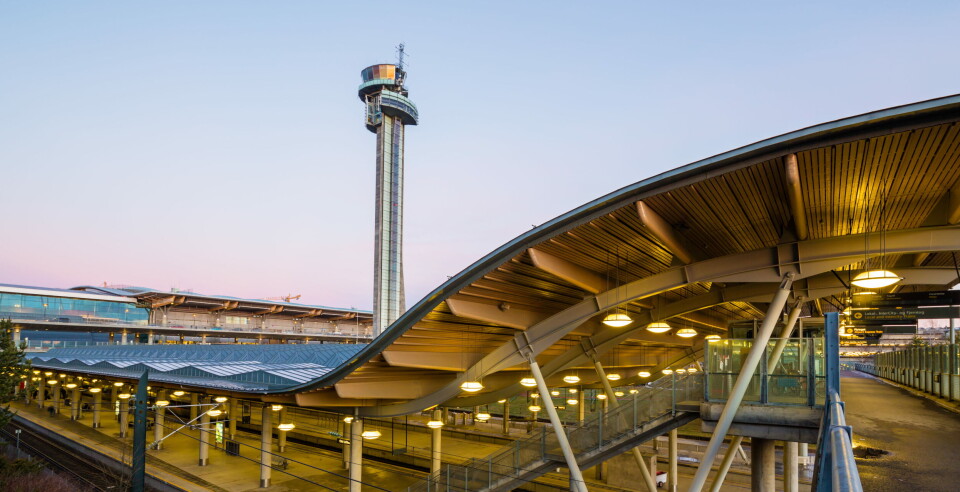 Sivilforsvaret hjelper nå til på Gardermoen. GettyImages Foto: