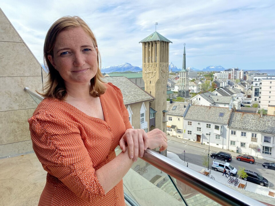 Bodø-ordfører Ida Pinnerød (Ap) krever sammen med Høyre flere svar før de vil støtte det videre arbeidet med Akson. Foto:
