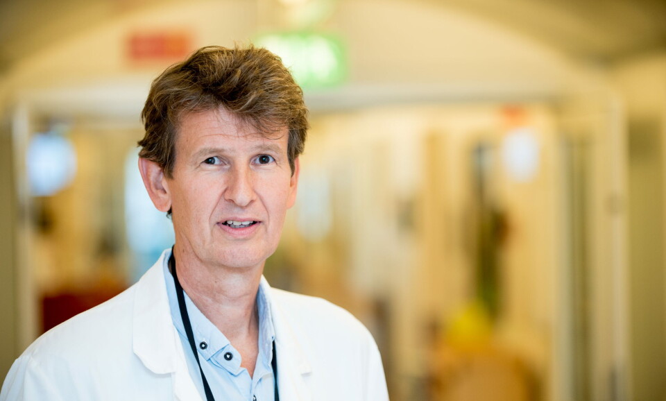 SØKER TOPPJOBB: Professor og overlege i barnesykdommer Terje Rootwelt søker på stillingen som administrerende direktør i HElse Sør-Øst. Foto: Vidar Sandnes
