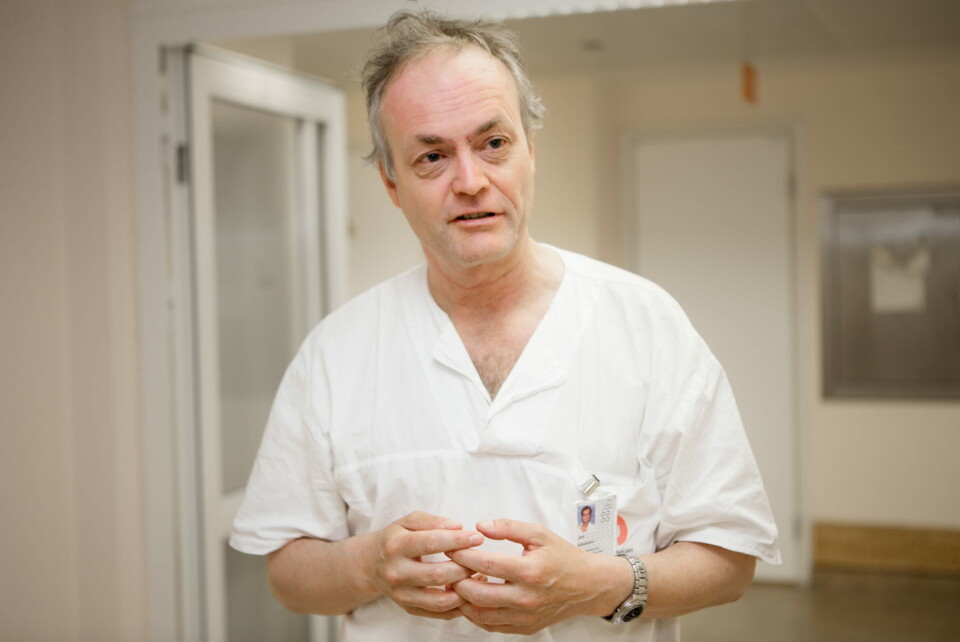 Lars Aabakken, leder for gastroundersøkelser ved OUS, og spesialist i indremedisin og fordøyelsesproblemer, har vært med på å utvikle verktøyet. Arkivfoto.
Foto: