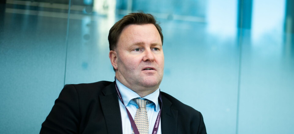 PANDEMI-PROFIL: Under pandemien er Espen Rostrup Nakstad blitt svært profilert som helsemyndighetenes talsperson. Nå blir han «fung.ass» i Helsedirektortatet i tre år. Foto: PANDEMI-PROFIL: Under pandemien er Espen Rostrup Nakstad blitt svært profilert som helsemyndighetenes talsperson. Nå blir han «fung.ass» i Helsedirektortatet i tre år. Foto: