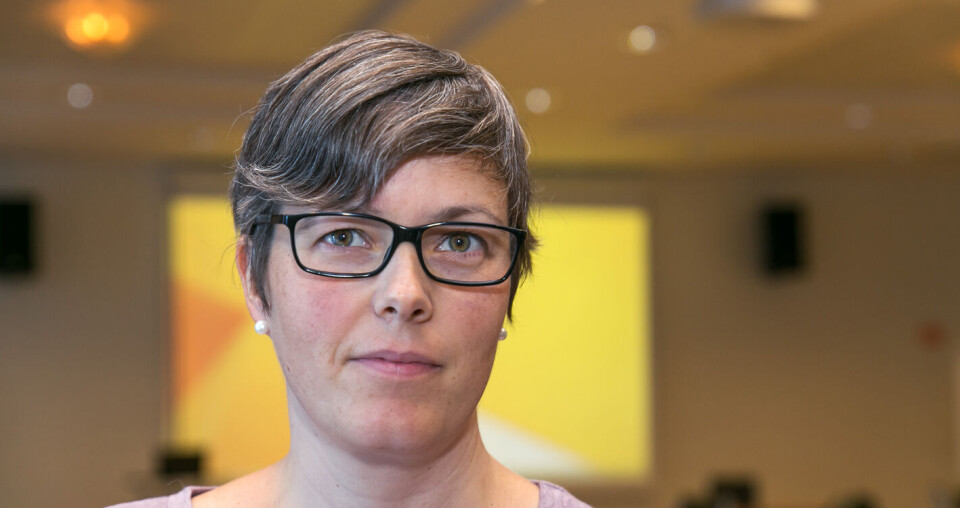 ANSVAR: – Som indremedisiner risikerer du å bli sittende med ansvaret for en pasient du ikke greier å hjelpe, sier Guro-Marte Mpote, indremedisiner og foretakstillitsvalgt for Ylf ved St. Olavs Hospital. Foto: Unni Skoglund