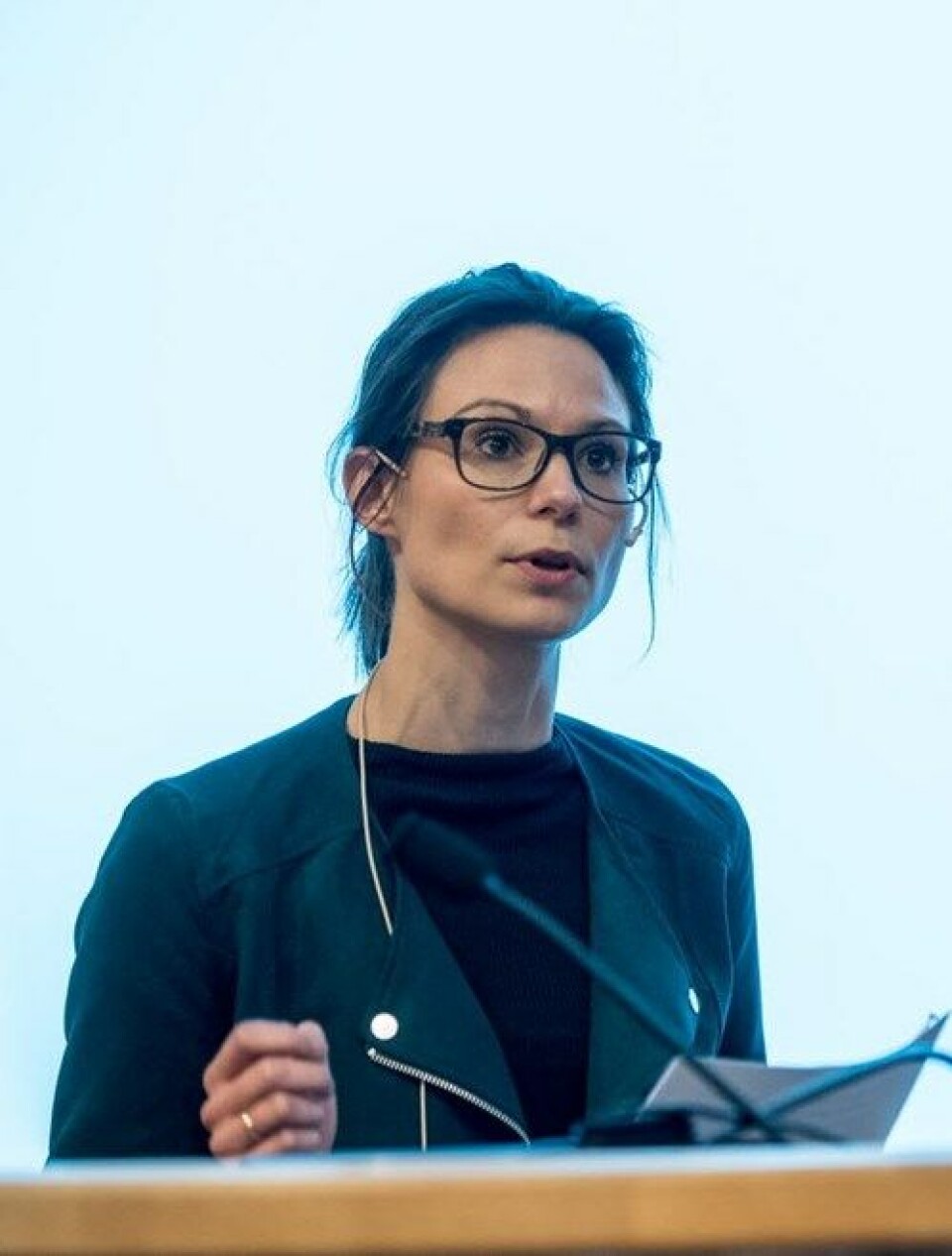 – Et forsøk med heroinassistert behandling i Norge vil kunne gi oss mer kunnskap om dette er et tiltak som også vil ha positiv effekt i Norge, sier statssekretær Maria Jahrmann Bjerke
Foto: Vidar Sandnes