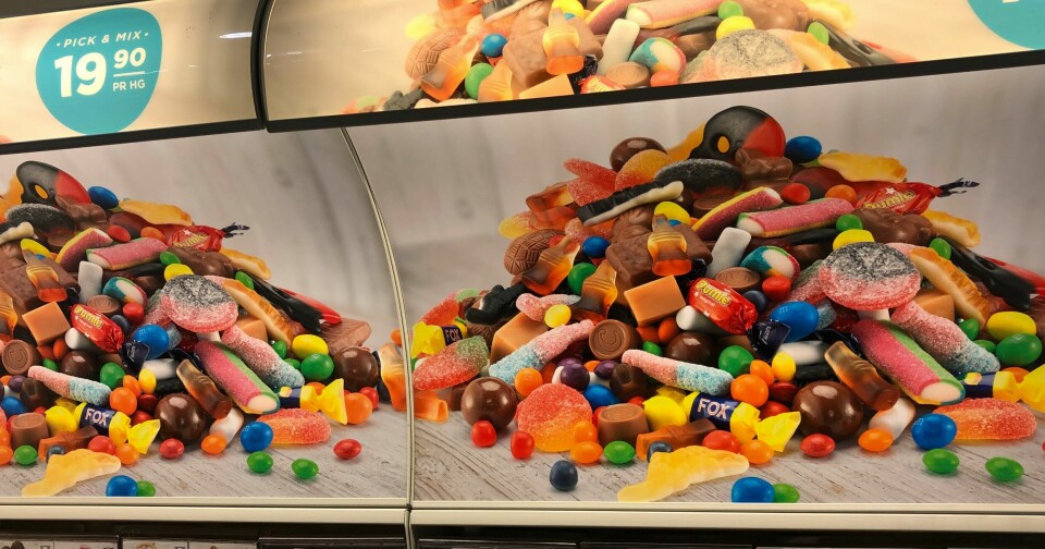 Godteri: Barn og unge fristes med mengder av godteri til en billig penge. Foto: Anne Hafstad