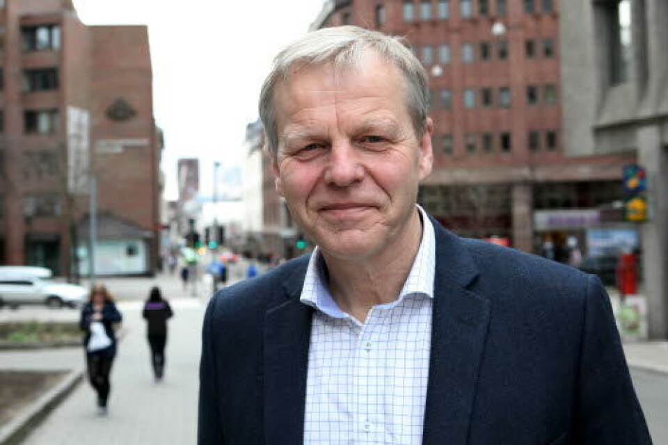 – Vi tror at vi i slutten av april, eller begynnelsen av mai kan øke testkapasiteten med flere titallstusen per uke, sier fagdirektør Svein Lie i Helsedirektoratet på NRK i dag.
Foto: Rebecca Ravneberg, Helsedirektoratet