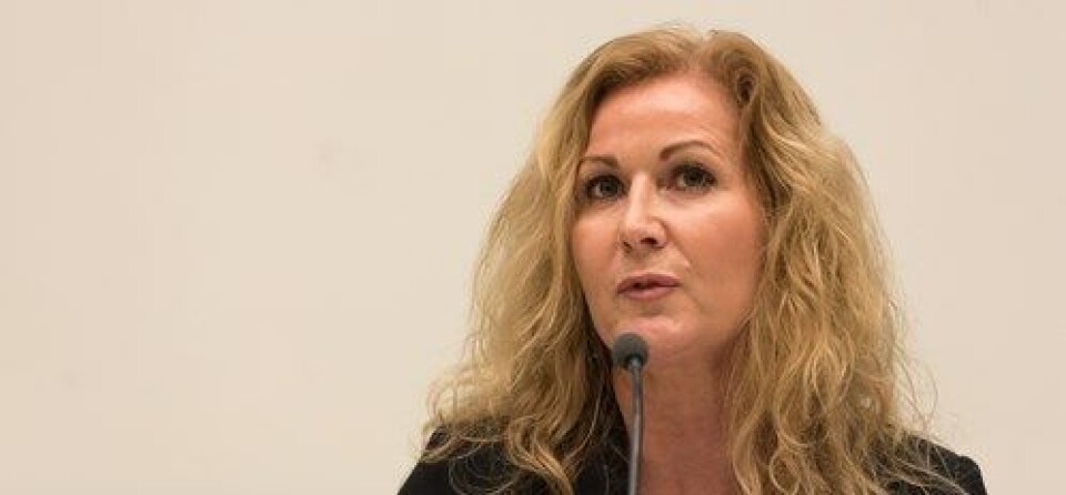 KRITISK TIL AVTALETEKST: Karita Bekkemellem, administrerende direktør i LMI. Arkivfoto: Per Corneliussen
