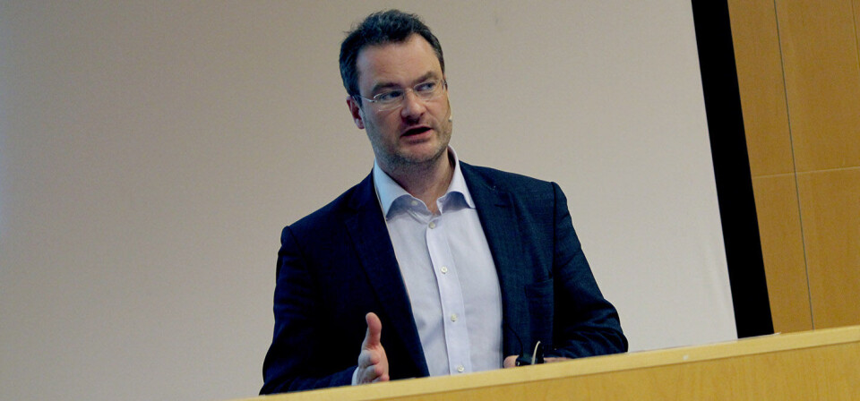 LEDER ARBEIDET: Professor Jan Frich ved Universitetet i Oslo leder arbeidsgruppen som jobber med å utarbeide nasjonal prøve for medisinstudenter. Foto: Øyvind Bosnes Engen