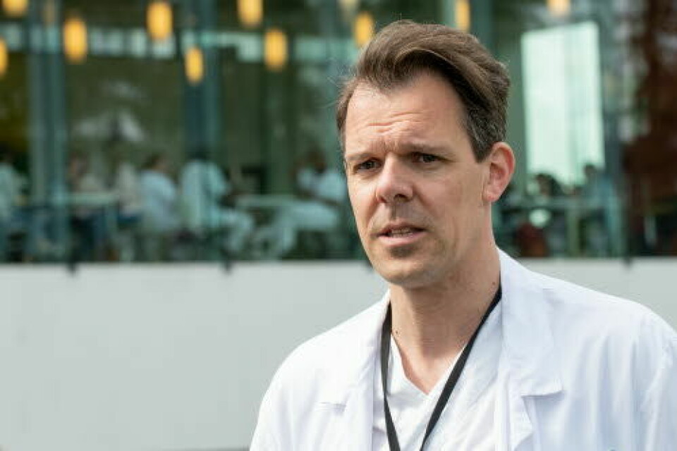 «UHOLDBART»: Daniel Heinrich, leder i Norsk onkologisk forening, mener situasjonen er uholdbar.

            
                Foto: Vidar Sandnes