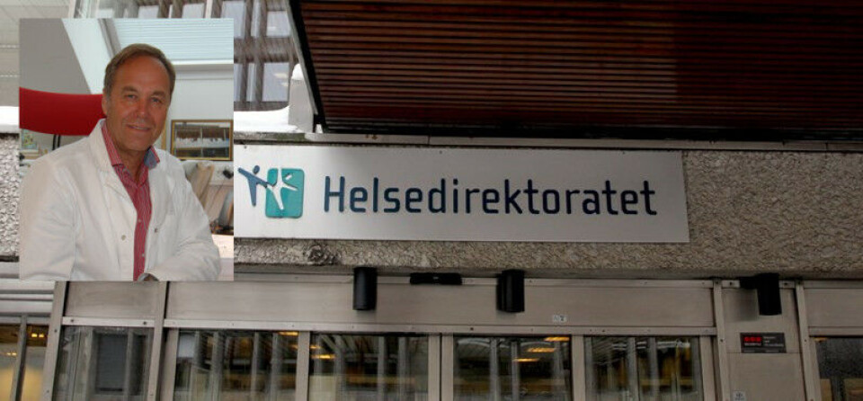 UNDERSØKER: Seniorrådgiver i Helsedirektoratet, Kjell Maartmann-Moe, som tidligere var fastlege, jobber med undersøkelsen som skal se på fastlegenes tidsbruk. Arkvifoto. Foto: