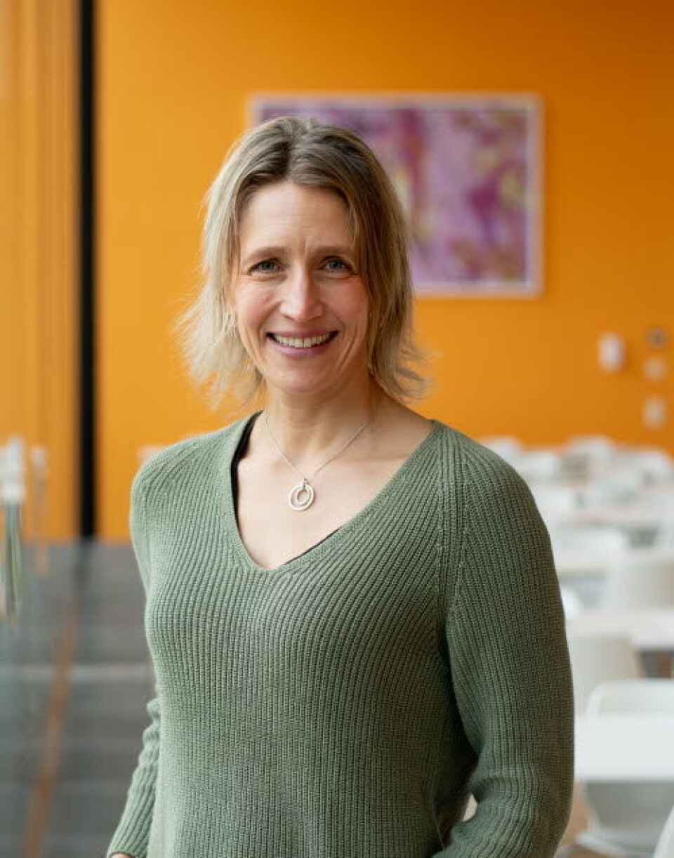 KONTAKT: Prosjektleder Kristin Borch påpeker viktigheten av at behandlerne kjenner til hverandre. Da er det lettere å ta kontakt.
Foto: Vidar Sandnes