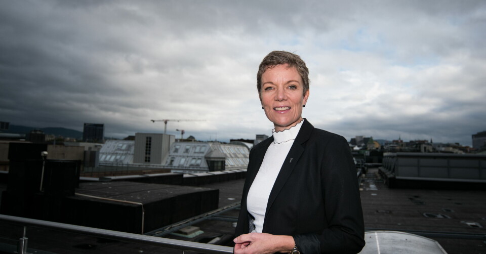 FORNØYD: – Denne er mer forpliktende og detaljert om helse, enn den forrige, sier president Marit Hermansen i Legeforeningen. Foto: Vidar Sandnes
