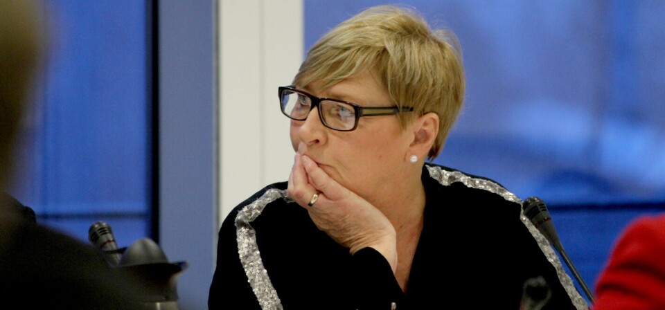 GJENNOMGANG: Else Lise Skjæret, ansattrepresentant for Fagforbundet i OUS-styret, er kritisk til å vedta et sykehusbudsjett for 2016 før ledelsen og Helse Sør-Øst kommer tilbake med gjennomgang av aktiviteten innen psykisk helse og rus. Foto: Øyvind Bosnes Engen