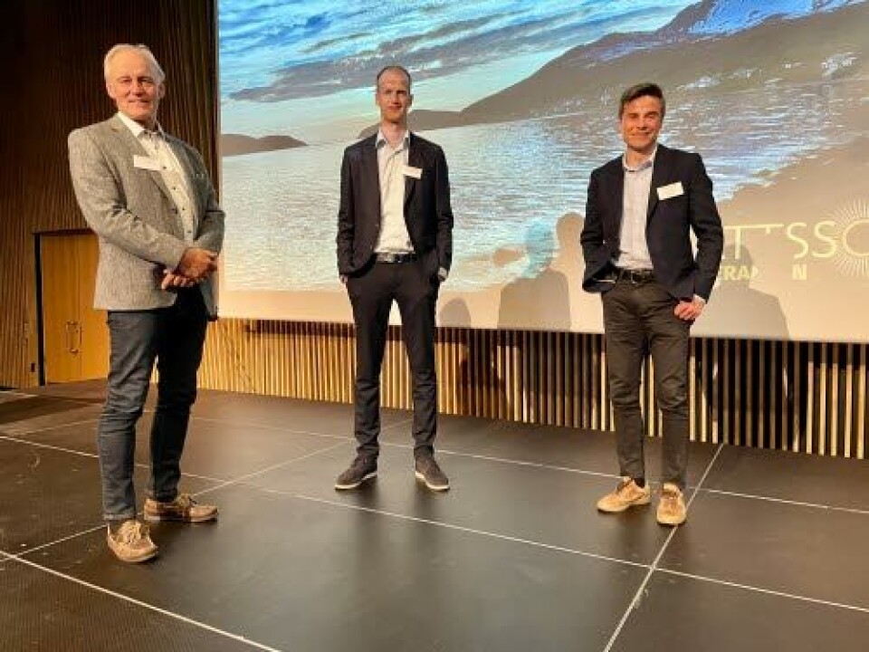 Fra venstre: Rolf-Ole Lindsetmo, medisinskfaglig leder SPKI - Karl Øyvind Mikalsen, daglig leder SPKI – Robert Jenssen, teknologisk leder SPKI.
Foto: Hasse Berntsen Fra venstre: Rolf-Ole Lindsetmo, medisinskfaglig leder SPKI - Karl Øyvind Mikalsen, daglig leder SPKI – Robert Jenssen, teknologisk leder SPKI.
Foto: Hasse Berntsen