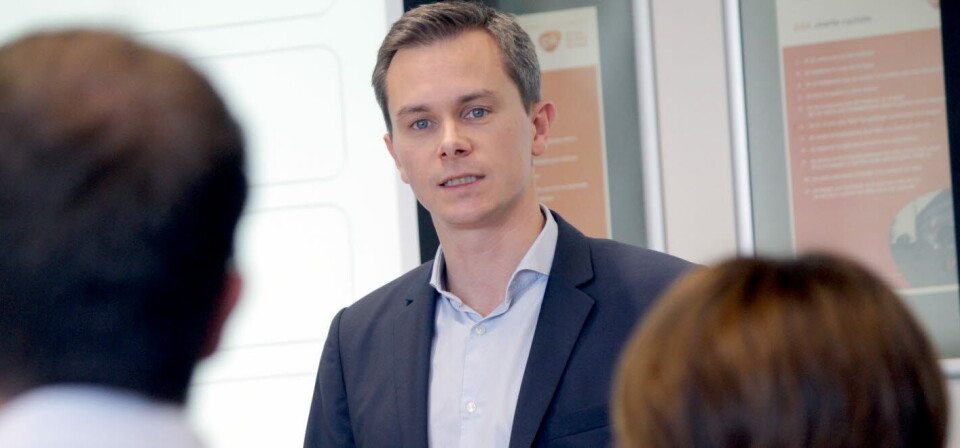VIL ALDRI SI ALDRI: Yannick Vanloubbeeck i GSK. Foto: Øyvind Bosnes Engen