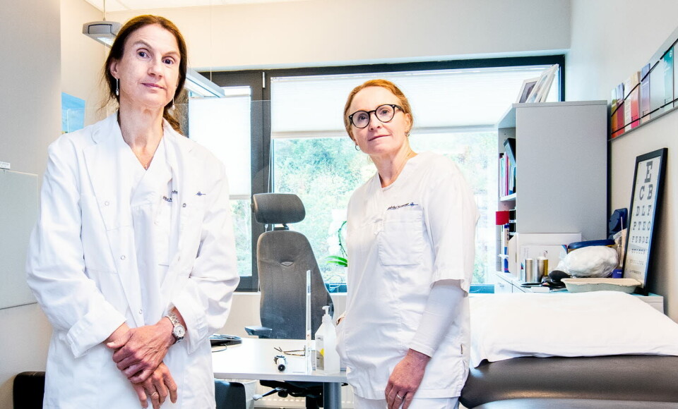 BEKYMRET: Kristine Bodding Gjendemsjø, spesialist i nevrologi (t.v) og klinikkleder Marte Swakhoven ved Sandvika Nevrosenter, mener myndighetene ikke har klart å se konsekvensen av hva som er bestemt. Foto: Vidar Sandnes Foto: BEKYMRET: Kristine Bodding Gjendemsjø, spesialist i nevrologi (t.v) og klinikkleder Marte Swakhoven ved Sandvika Nevrosenter, mener myndighetene ikke har klart å se konsekvensen av hva som er bestemt. Foto: Vidar Sandnes Foto: