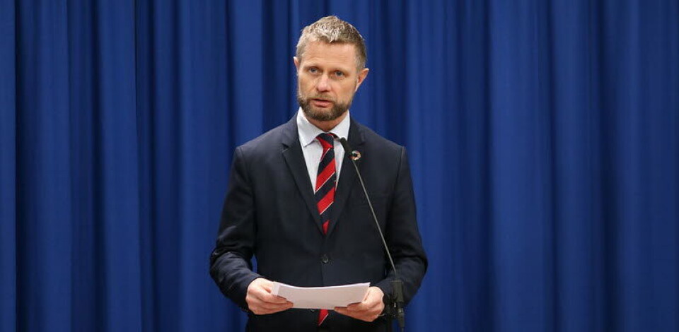 Helseminister Bent Høie  Foto: