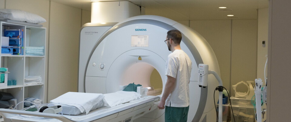 NY SPESIALISTGODKJENNING: Norsk Radiografforbund lager en ny spesialistgodkjenning innen MR. Foto: Per Corneliussen/arkivfoto
