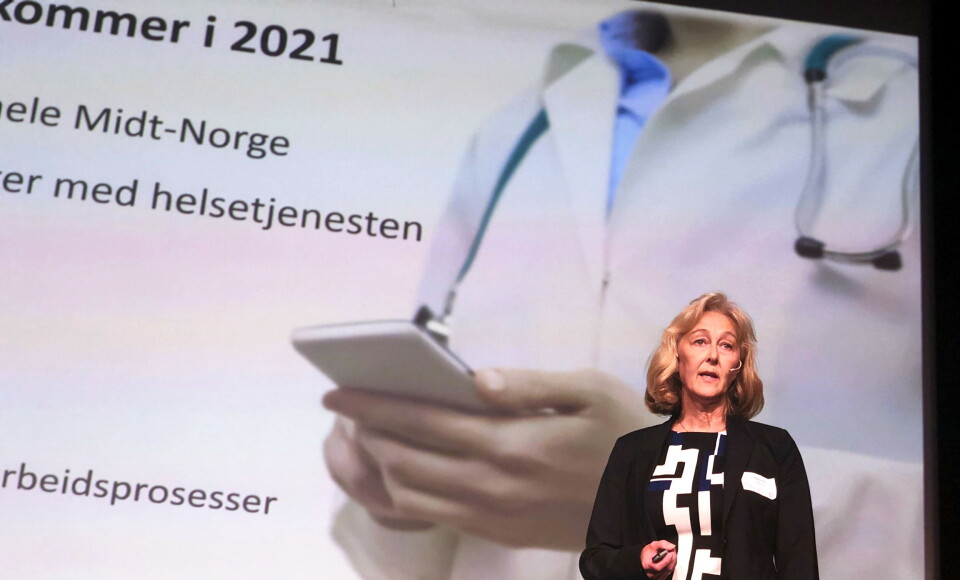 Styret ber Torbjørg Vanvik, programdirektør i Helseplattformen, om å lage en alternativ plan for innføring. Foto: