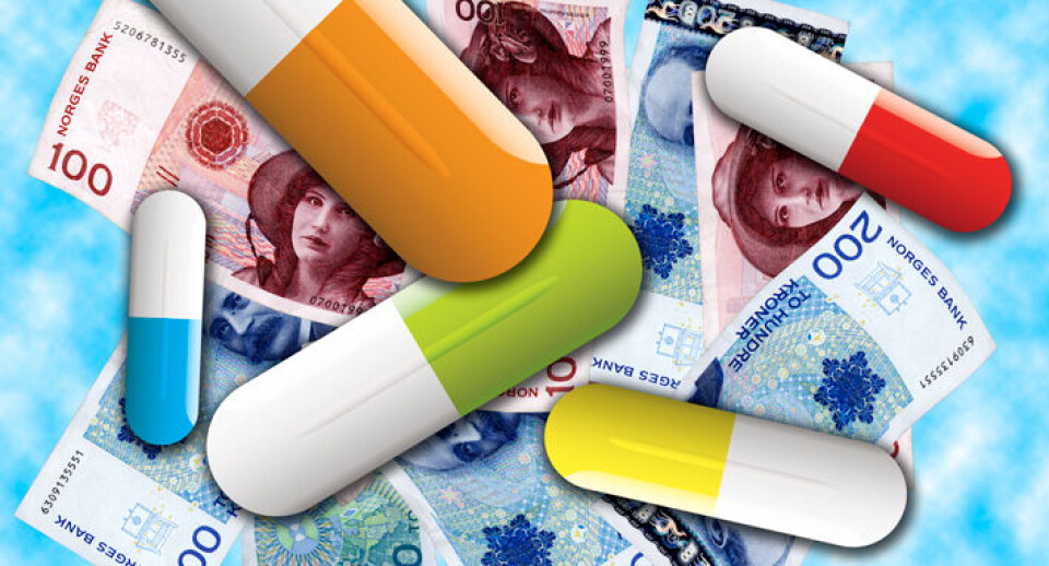 PILLER OG PENGER: Adalimumab (Humira) var Norges mestselgende legemiddel i fjor, og omsatte for 475,8 millioner kroner. Foto: Illustrasjonsfoto