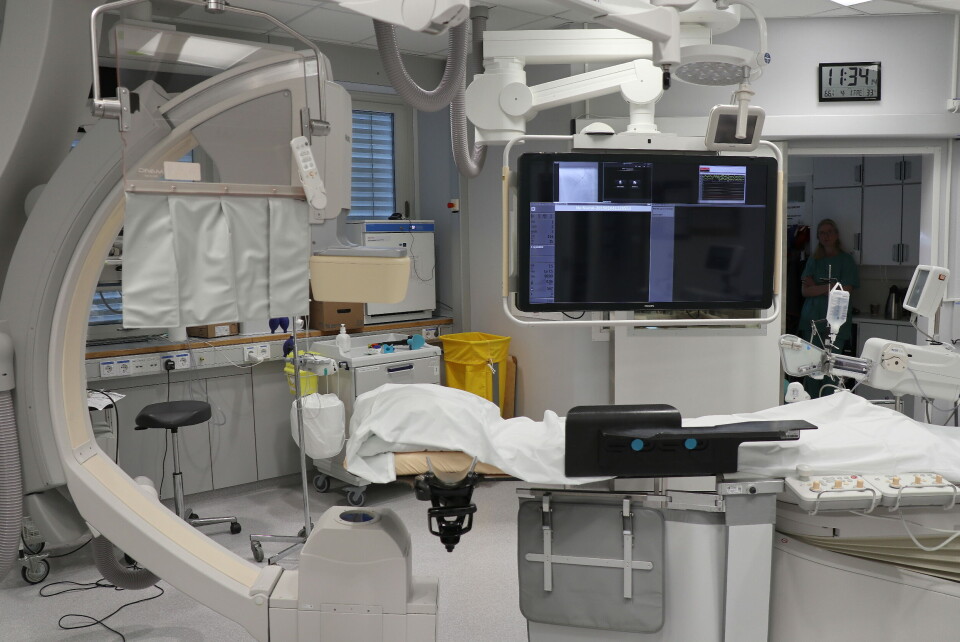 FØRSTEVALGET: Overlege Jarle Jortveit sier at både PCI og trombolyse er veldokumenterte behandlingsalternativer ved STEMI, men at PCI er førstevalget for de fleste pasienter i Norge. Foto: FØRSTEVALGET: Overlege Jarle Jortveit sier at både PCI og trombolyse er veldokumenterte behandlingsalternativer ved STEMI, men at PCI er førstevalget for de fleste pasienter i Norge. Foto: