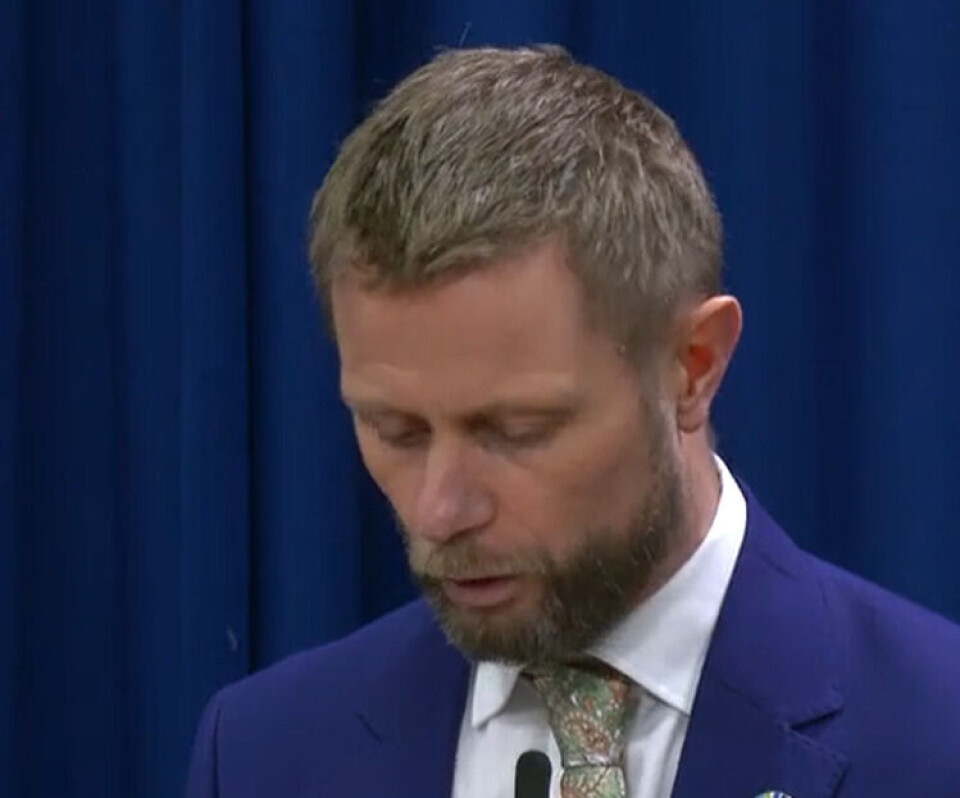 Helseminister Bent Høie (H). Arkivfoto. Foto: