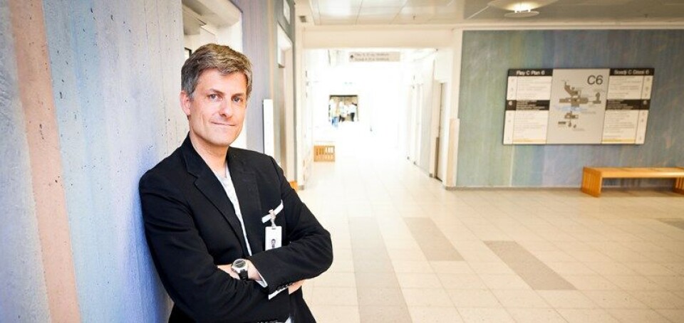 'BEDRE NÅ': – Dette peker bakover i tid. Vi jobber mye med å bedre klimaet for å melde og varsle, forteller UNN-direktør Tor Ingebrigtsen. Foto: UNN Foto: